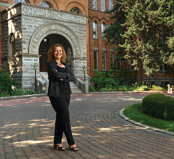 students in graduation caps and gowns